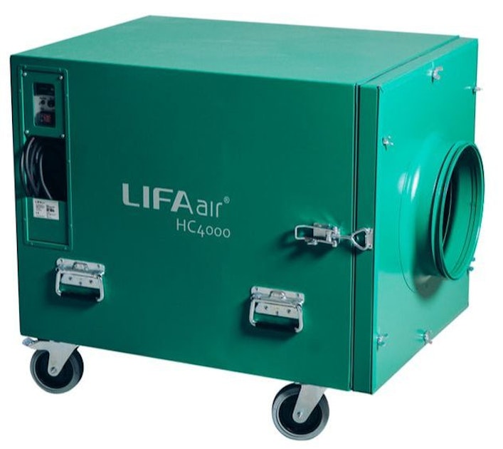 LIFA NEGATIVE PRESSURE HEPA CLEAN 4000 4600M3/H Air Duct Cleaning