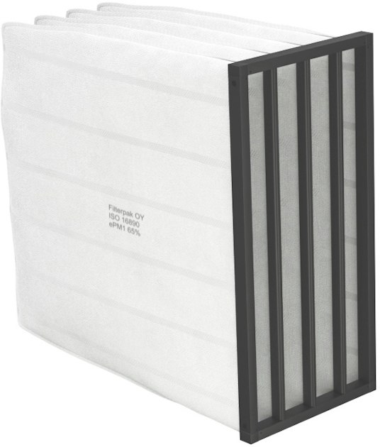 FILTERPAK BAG FILTER ePM1 60 392x792x540-5-F7-NANO-MU | Bag Filters ...
