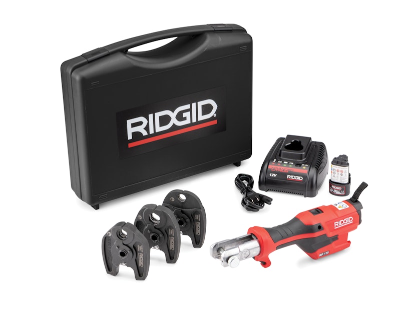 RIDGID PRESSFIT MACHINE RIDGID KIT RP115, M15, M18 JA M22 JAWS Pipe