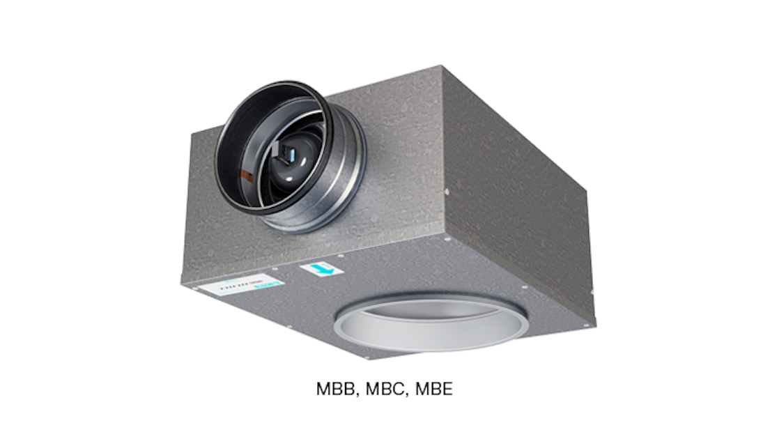 LINDAB CONNECTION PLENUM LINDAB MBB-250-250-E | Supply And Exhaust Air ...