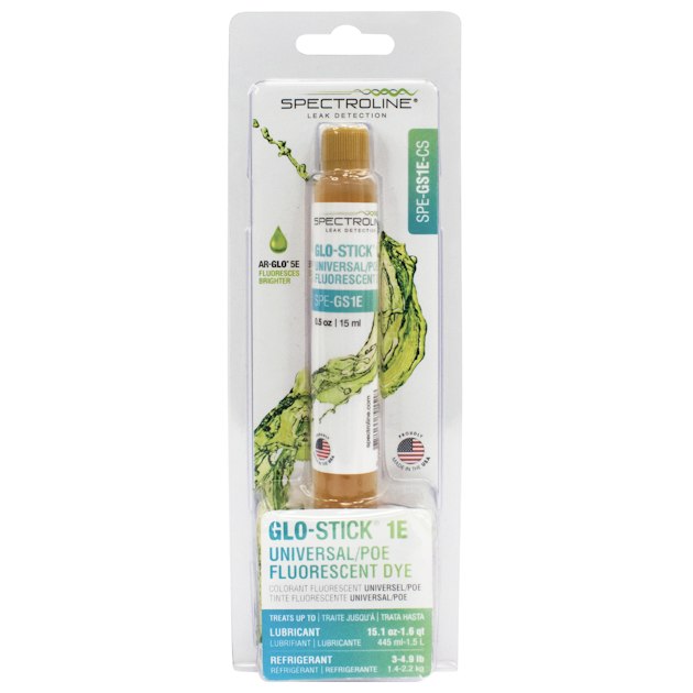 SPECTROLINE DYE CAPSULE SPECTROLINE GLO-STICK 1E 15ML 1.5L/2.2KG ...