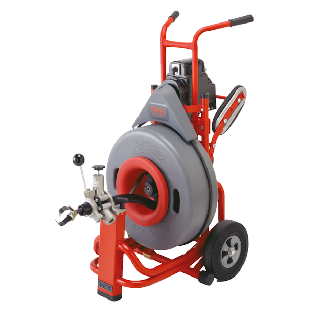 RIDGID SEWER CLEANER K7500/C24 16X30M SPIRAL W.EQU Electric Drain