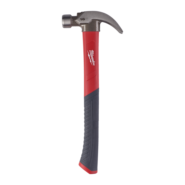MILWAUKEE HAMMER MILWAUKEE FIBERGLASS CURVED CLAW 450G Framing