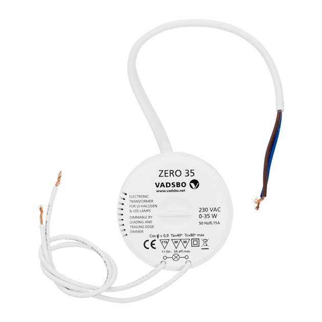 Kann Man Halogen Trafo Für Led Verwenden Halogen/LED trafo 12V AC 0-35W veggboks | Belysningstrafoer