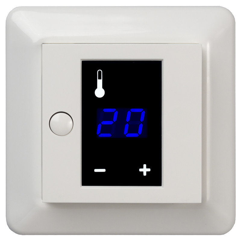 SCHNEIDER ELECTRIC THERMOSTAT THERMOSTAT WITH DISPLAY Thermostats And