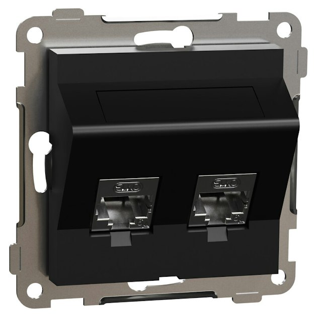 TELE OUTLET ELKO RS16/PLUS MOD OUTLET 2X8 C6A STP TL ANGL | Kontakter ...