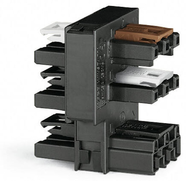 Winsta Box DISTRIBUTION BLOCK WINSTA MIDI 3-POLE,1 INPUT,5 OUTPUTS,BLACK | Plugger ...