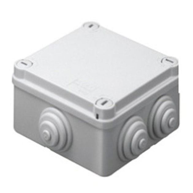 Gewiss Junction Box Gw44024 (100x100x50) Ip55 Hf 