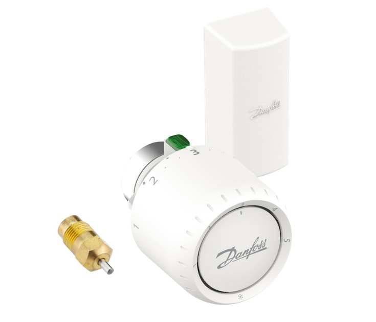 DANFOSS RADIATOR THERMOSTAT DANFOSS AVEO RA/VL 26C REMOTE 2m | Radiator ...