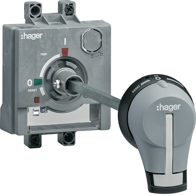 HAGER DOOR HANDLE P250 F. MCCB Energy Distribution Systems Onninen