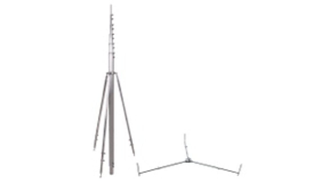 Termination Rods DEHN+SÖHNE AIR-TERMINATION ROD DEHN TELESCOPIC CATCHER 8.0 M | Earthing ...
