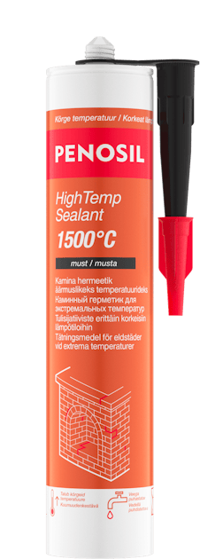 PENOSIL HERMEETIK KUUMAKINDEL 280ml MUST +1500C | Onninen
