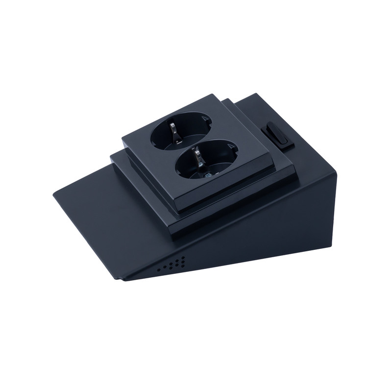 Dreamled Socket Outlet Pro Mini Plus Pro 2s 16a Ip20 Ppj Kyt 1x Blk Surface Sockets Onninen