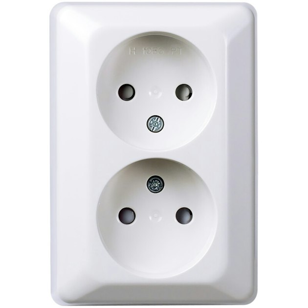 ELKO SOCKET OUTLET ELKO RS NORDIC DSO W/O EARTH SURFACE | Surface ...