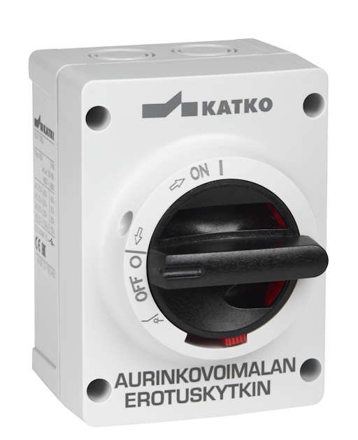 KATKO SAFETY SWITCH KUM 316AE 3x20A 400V 7,5kW Safety Switchers Onninen