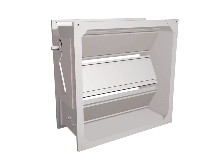 HALTON MULTIBLADE DAMPER HALTON UTK600x600 Air Flow Dampers Onninen