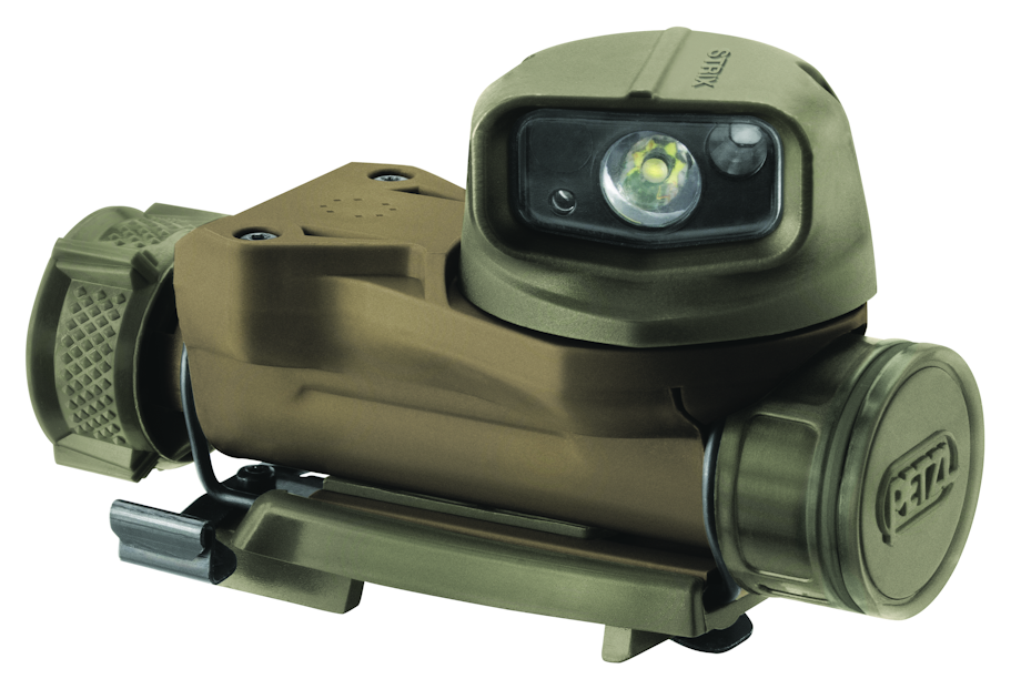 PETZL HEAD/HELMET TORCH LED Strix VL tactical LED camo Work Lights