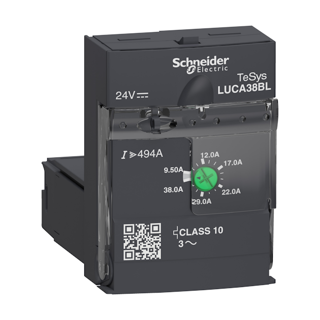 SCHNEIDER ELECTRIC MOTOR PROTECTION RELAY TESYS CONTROL UNIT 9,538A