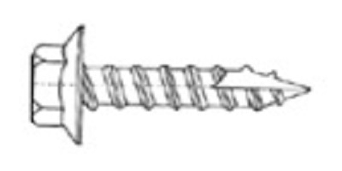 6KT TRESKRUE M/FLENS 8X65 VZ 116005 INTERKIT | Franske treskruer ...