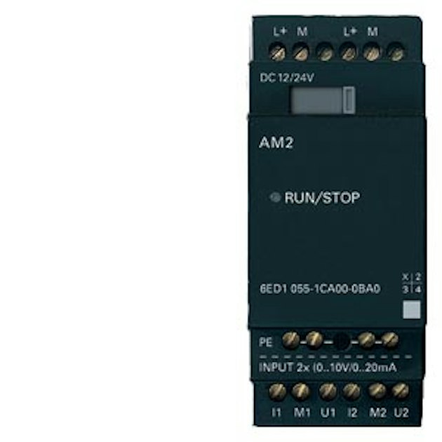 Net Am2 Rig LOGO! AM2 2 ANALOG UT 6ED1055-1MM00-0BA1 | I/O moduler | Onninen AS