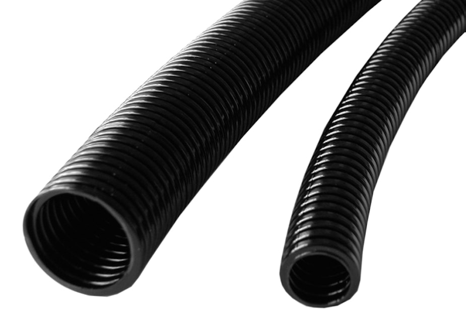 RØR KORRUGERT HALOGENFRIE EL-RØR 16MM HFXP-HT SORT | Plastrør ...