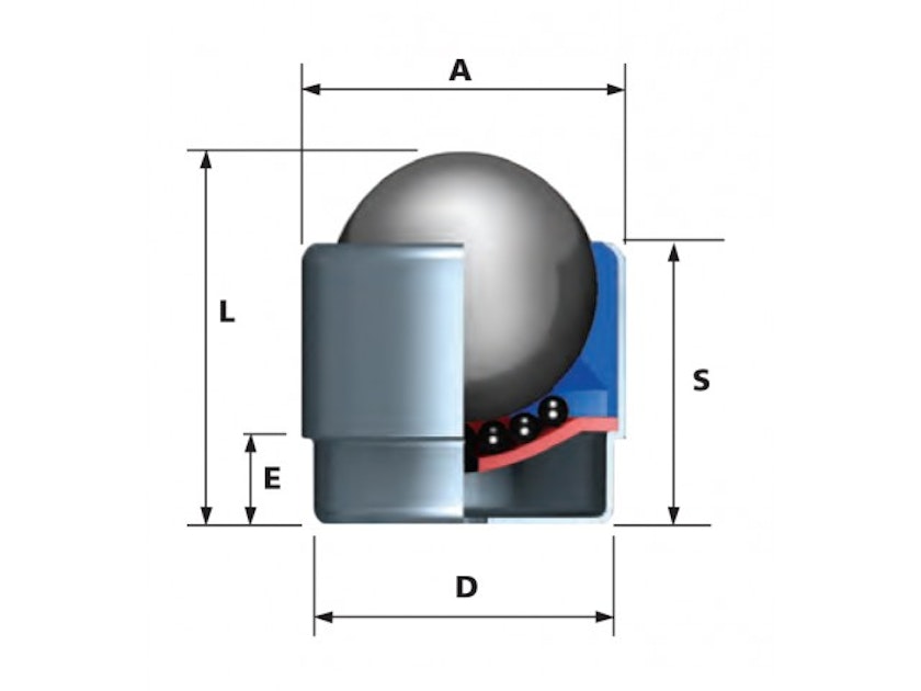 ALWAYSE BALL TRANSFER UNIT 170013 BALL TRANSFER UNIT Ball Bearings