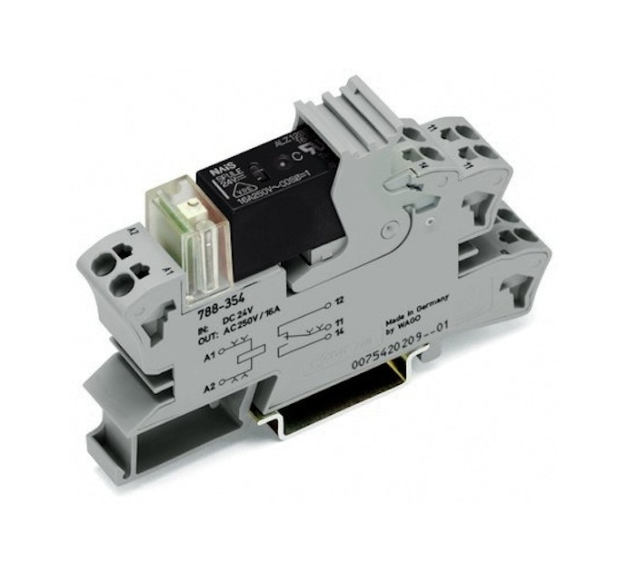 WAGO RELAY UNIT 24V DC, 1NO/1NC 16A Switching Relays Onninen