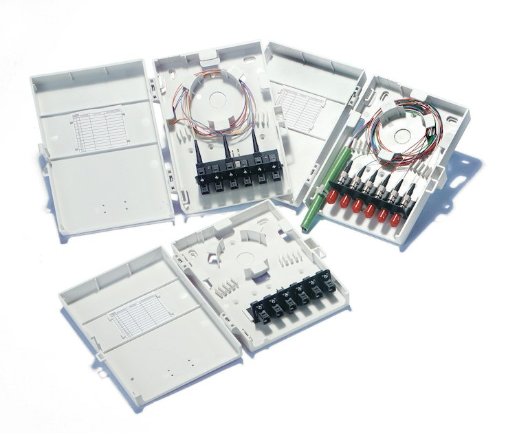 FIBERBOKS 601 4XSCD U/ADA BRUKES MED 6909594 | Kontakter kategori 5/6/7 ...