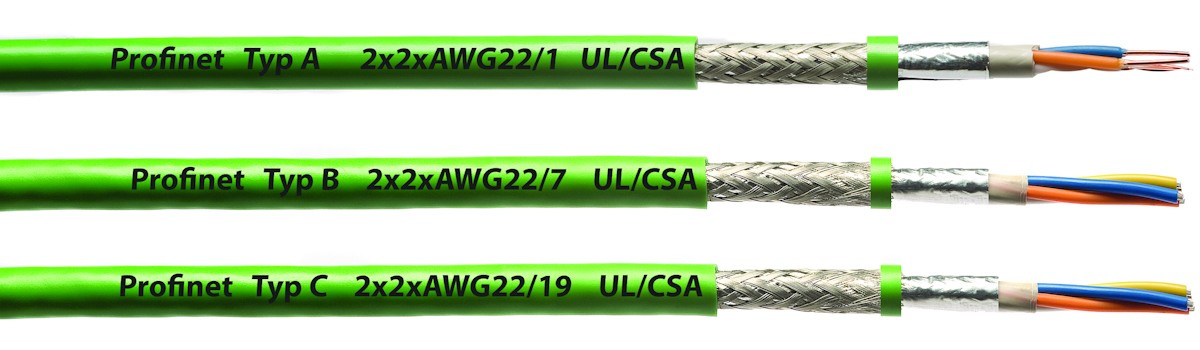 Profinet Wire ACS AUTOMATION CABLE UL/CSA PROFINET TYPE B 2x2xAWG 22 | Bus Cables ...