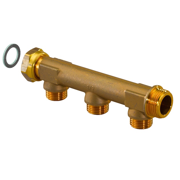 UPONOR MANIFOLD AQUA PLUS UPONOR 3/4x1/2 3PART WTR EM Pex Fittings