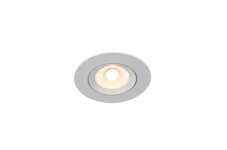 Tiltbar downlight PITCH D2W hvit
