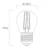 sylvania Led-lamp toledo rt ball v3 st dim 470l