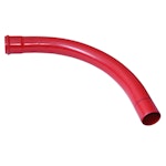 BEND FOR PROTECTION PIPE PVC BEND 160x90 SN8 RED
