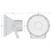 sylvania Valonheitin archflood 0049306 ip65 250w e40 8d 1