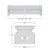 sylvania Floodlight 0049450 1x14w g5 t5 600mm sym