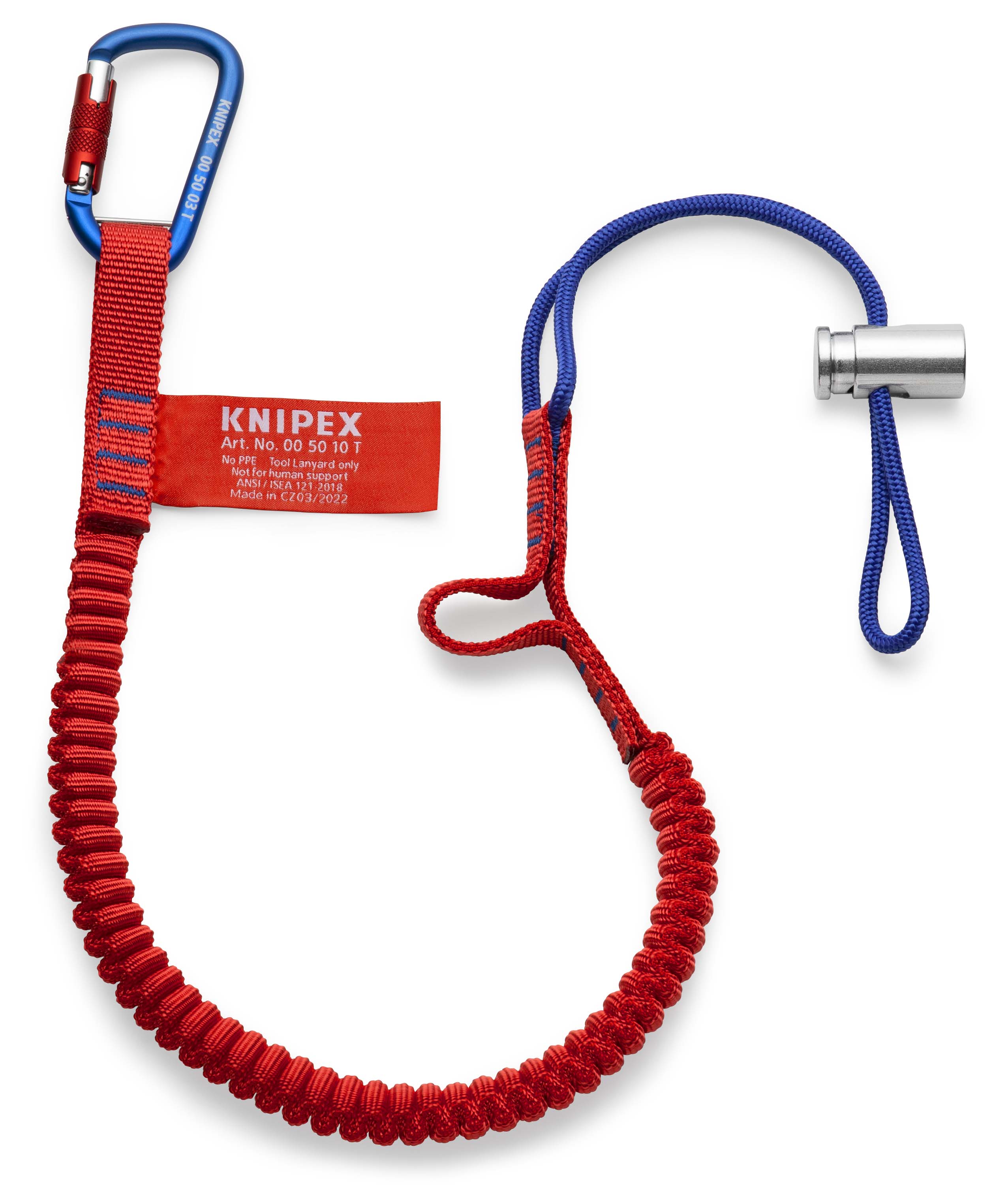 KNIPEX fangline med karabinkrok 6kg