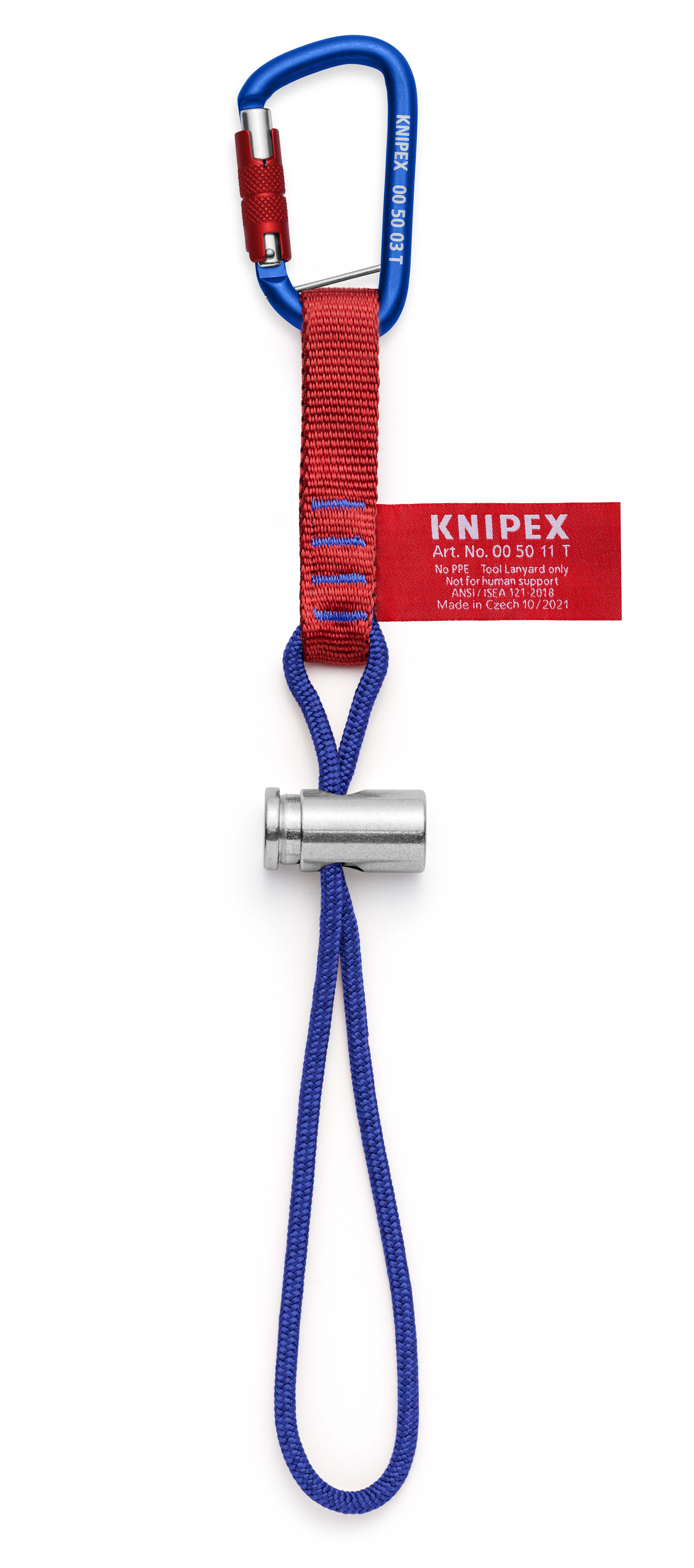 KNIPEX adaptersløyfe med karabinkrok 6kg