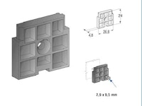 WALL FASTENER BOXES 0100341-350-351-353