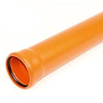 PVC CAURULE AR UZMAVU 160x4,0mm L=2m SN4
