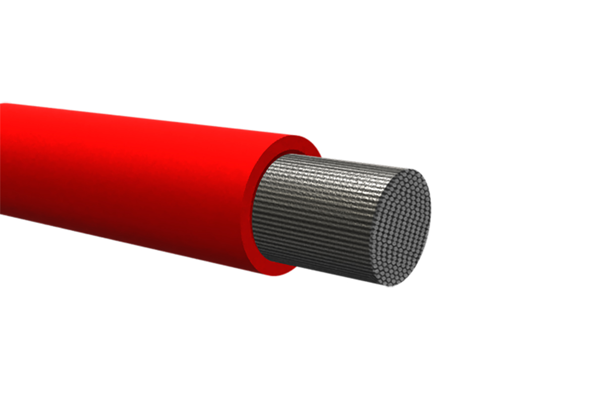 nemiq Battery cable nemiq h01n2-d 70 red d500
