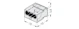 wago Rasialiitin wago 243-304 4-nap,har,0.2-0.75mm2