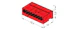 wago Rasialiitin wago 243-808 8-nap,pun,0.2-0.75mm2