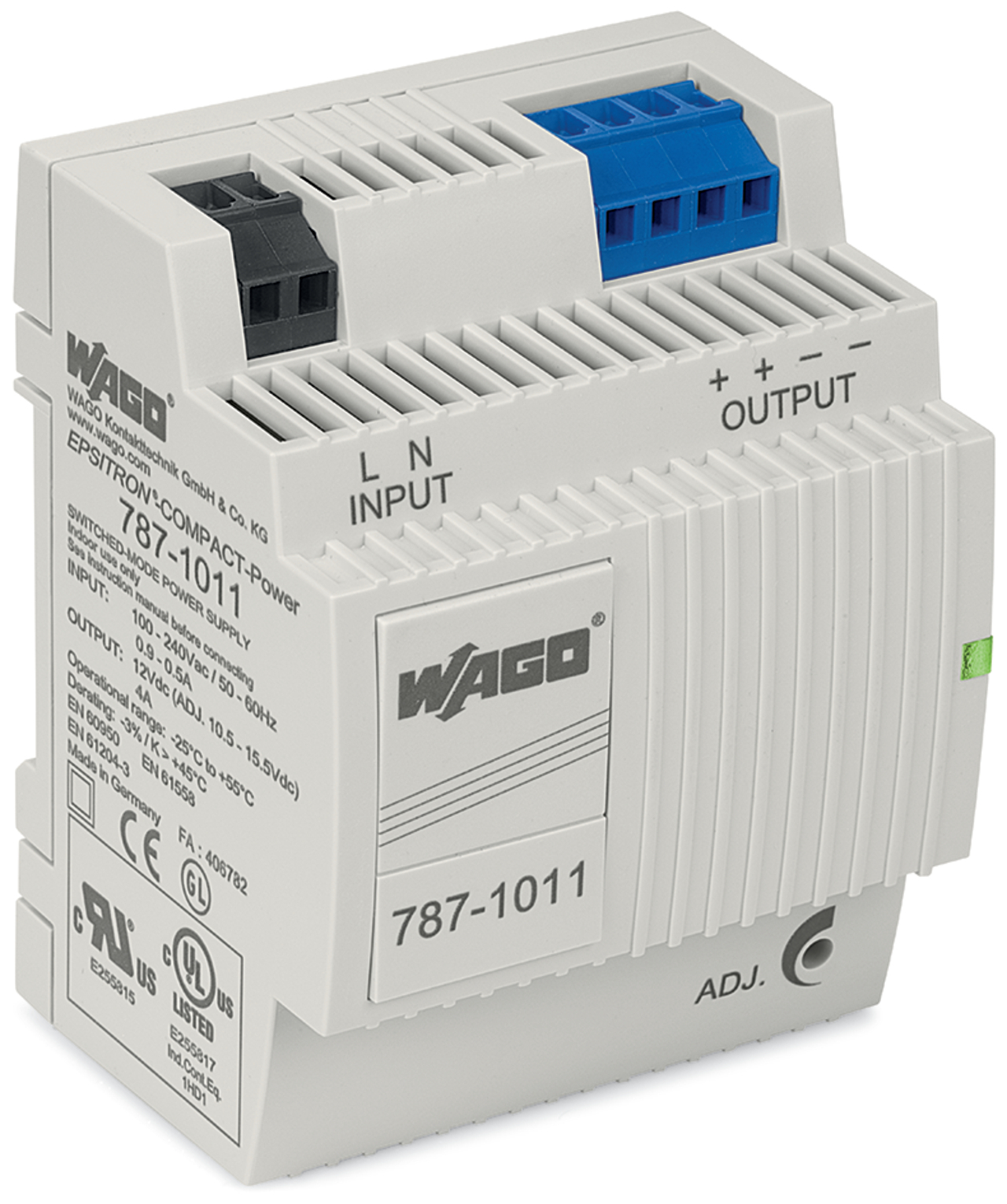 TEHOLÄHDE WAGO 787-1011 12 VDC 4 A