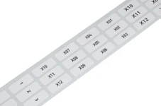 LABELING ACCESSORY WHITE, 9,5X25MM, 1500 PCS