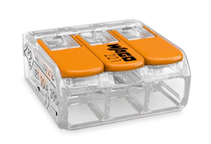 wago Box connector 221, 3-p blister (12pcs)