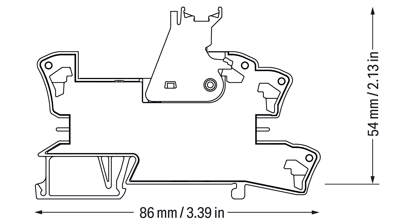 wago Reläenhet 24v ac, 2-no/nc 2x8a