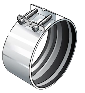 saint-gobain pam Clamp coupling duo duo dn70 a2 saint-gobain pam
