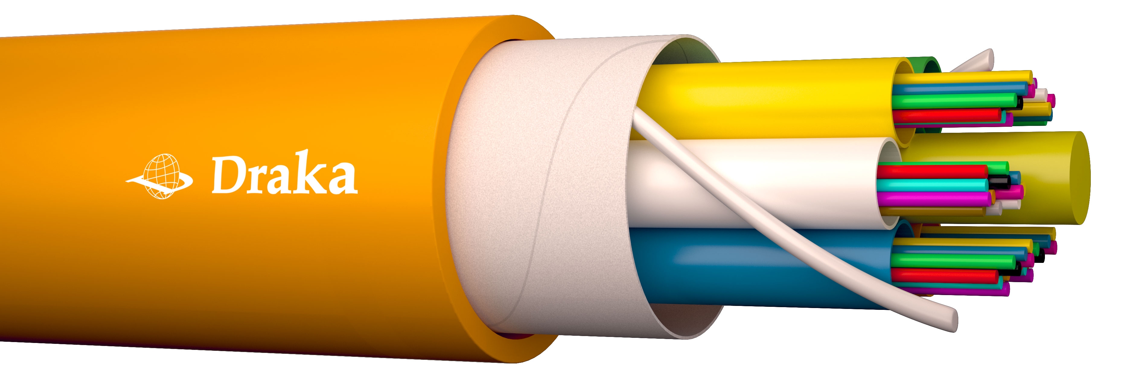 draka Optical cable in/exterior fzomsu-hf c-pro 12xsm cca
