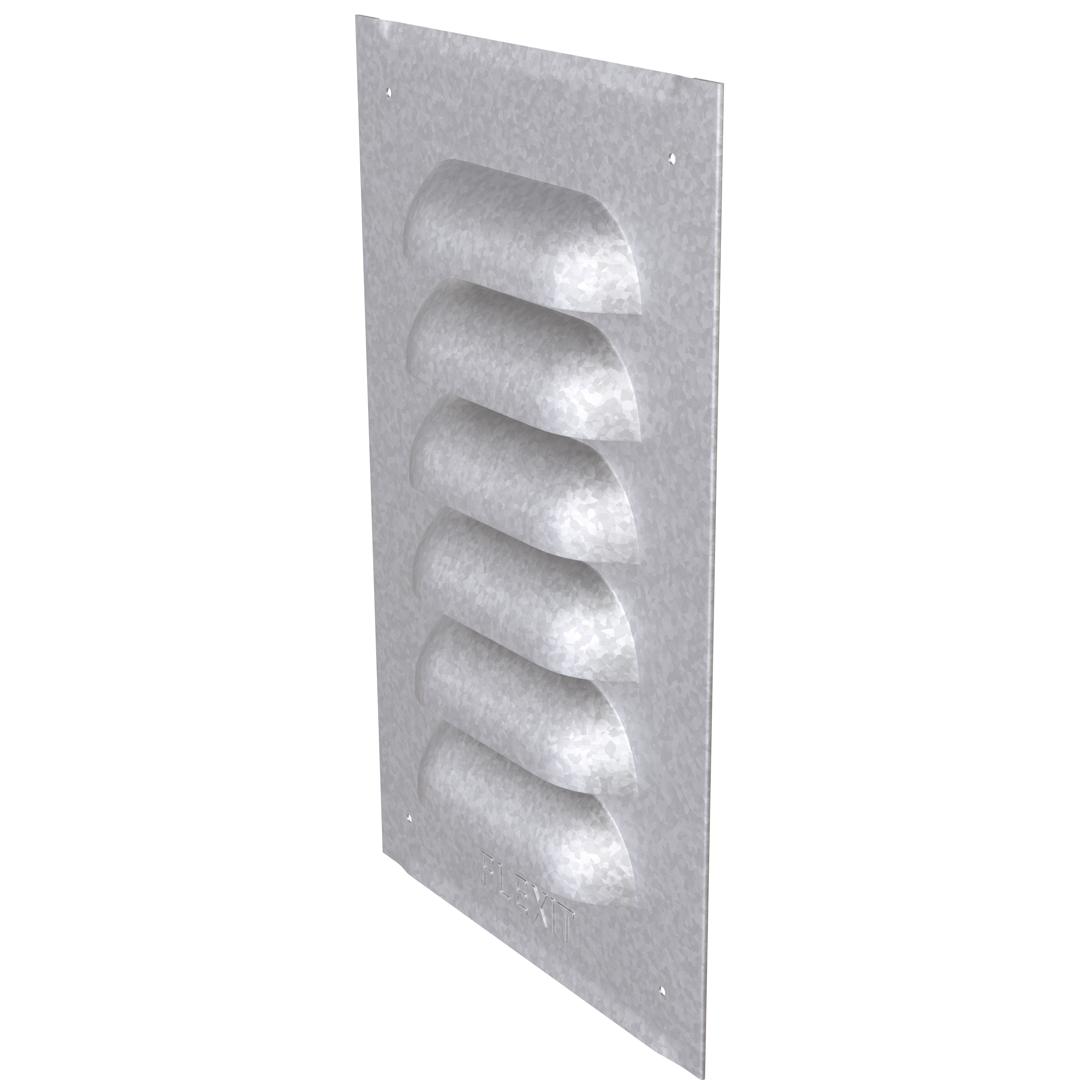 Sjalusirist flat stål 100X150mm