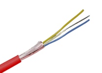 SIGNAL CABLE-HF KLMA-LSZH 2X0,8+0,8RED DCA600M